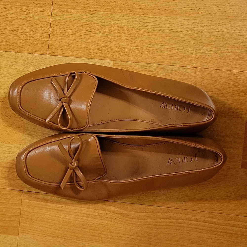 JCrew Factory Bow Loafers